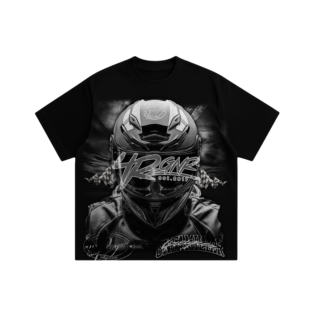 Race Day Oversize Cropped T-Shirt