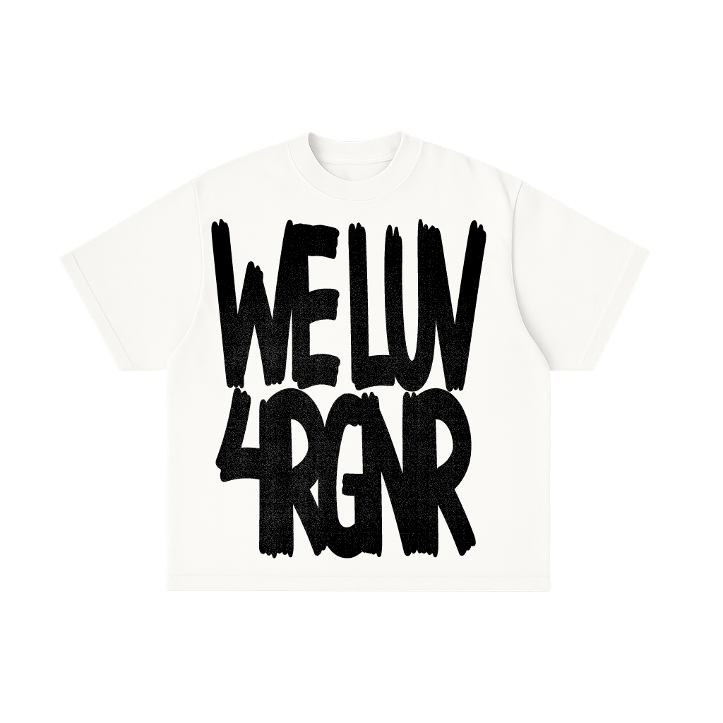 Luv 4RGNR Oversize Cropped T-Shirt