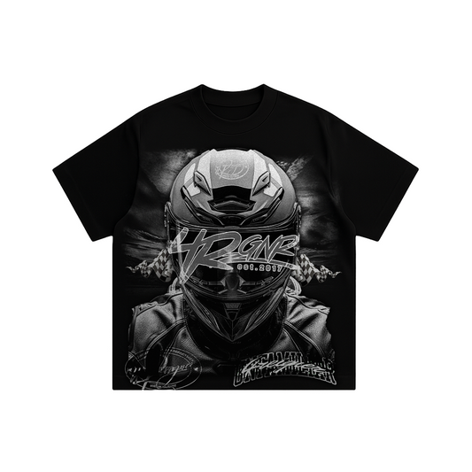 Race Day Oversize Cropped T-Shirt